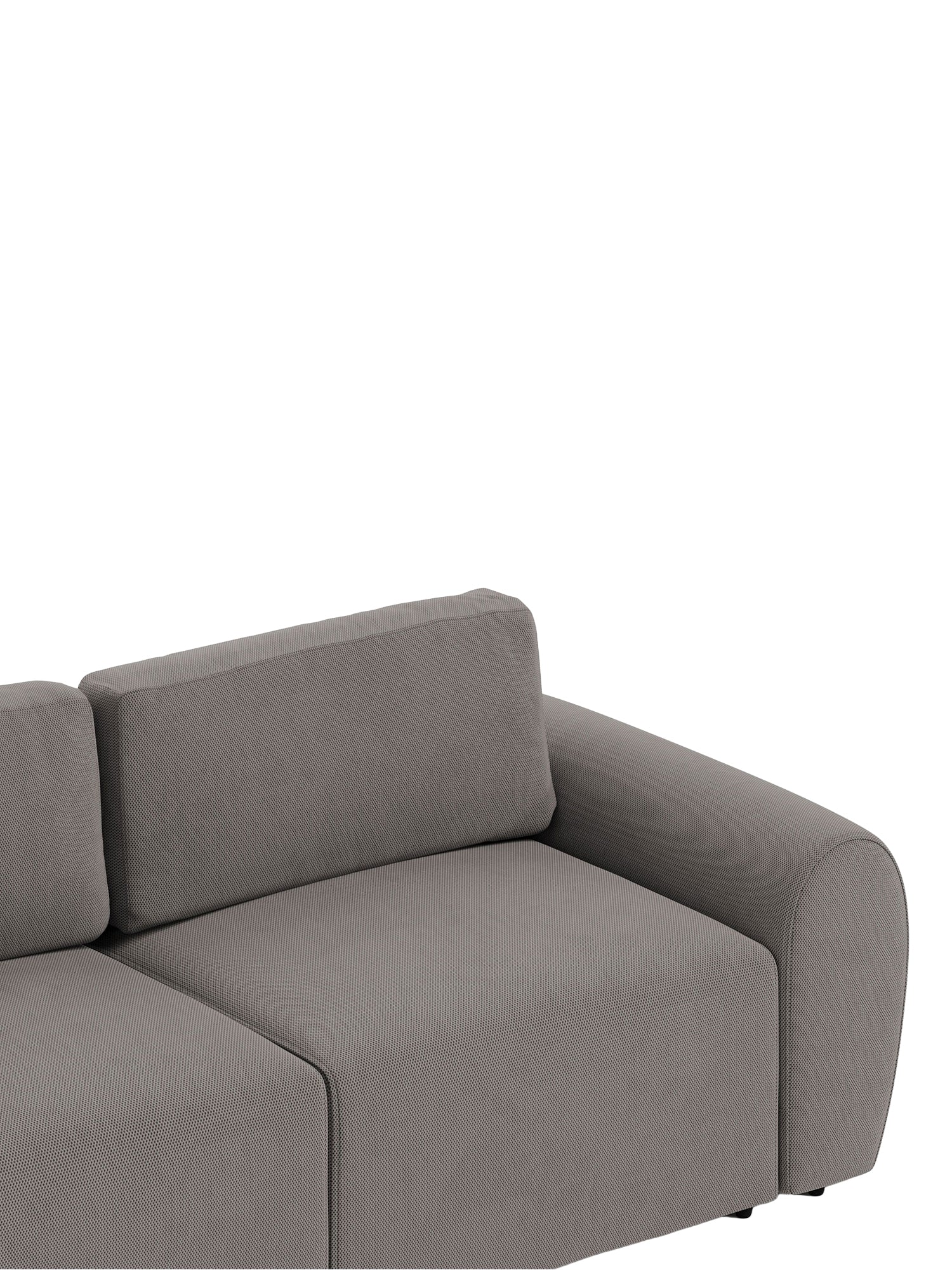 Nest Sofa Bed 3 Seater with Pouf