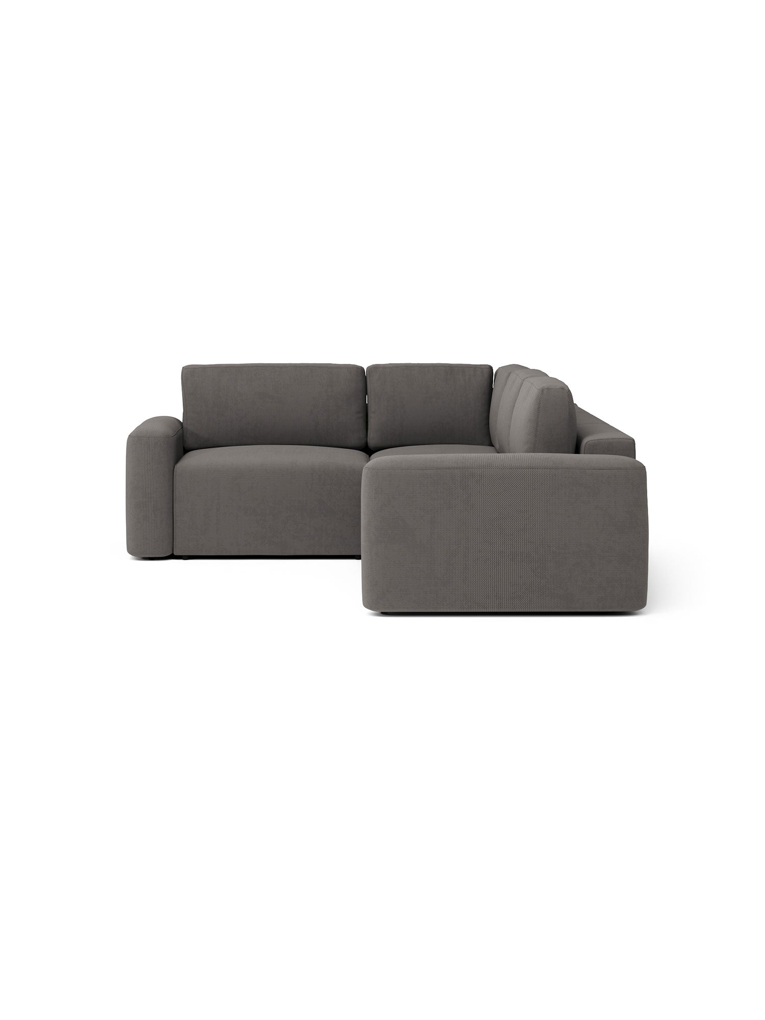 Loop Sectional Sofa 3 Seater with Pouf