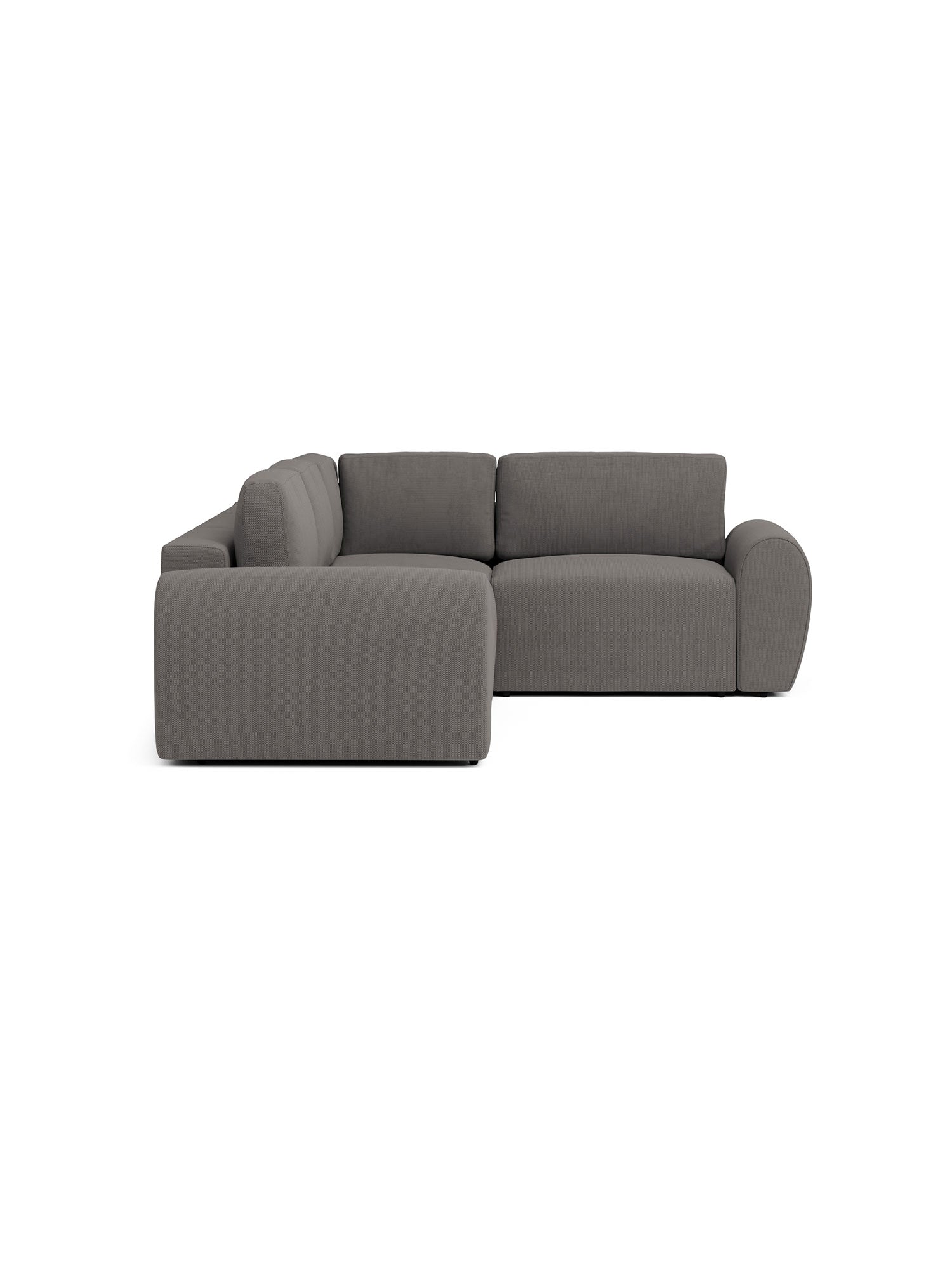 Nest Sectional Sofa Bed 3 Seater with Pouf