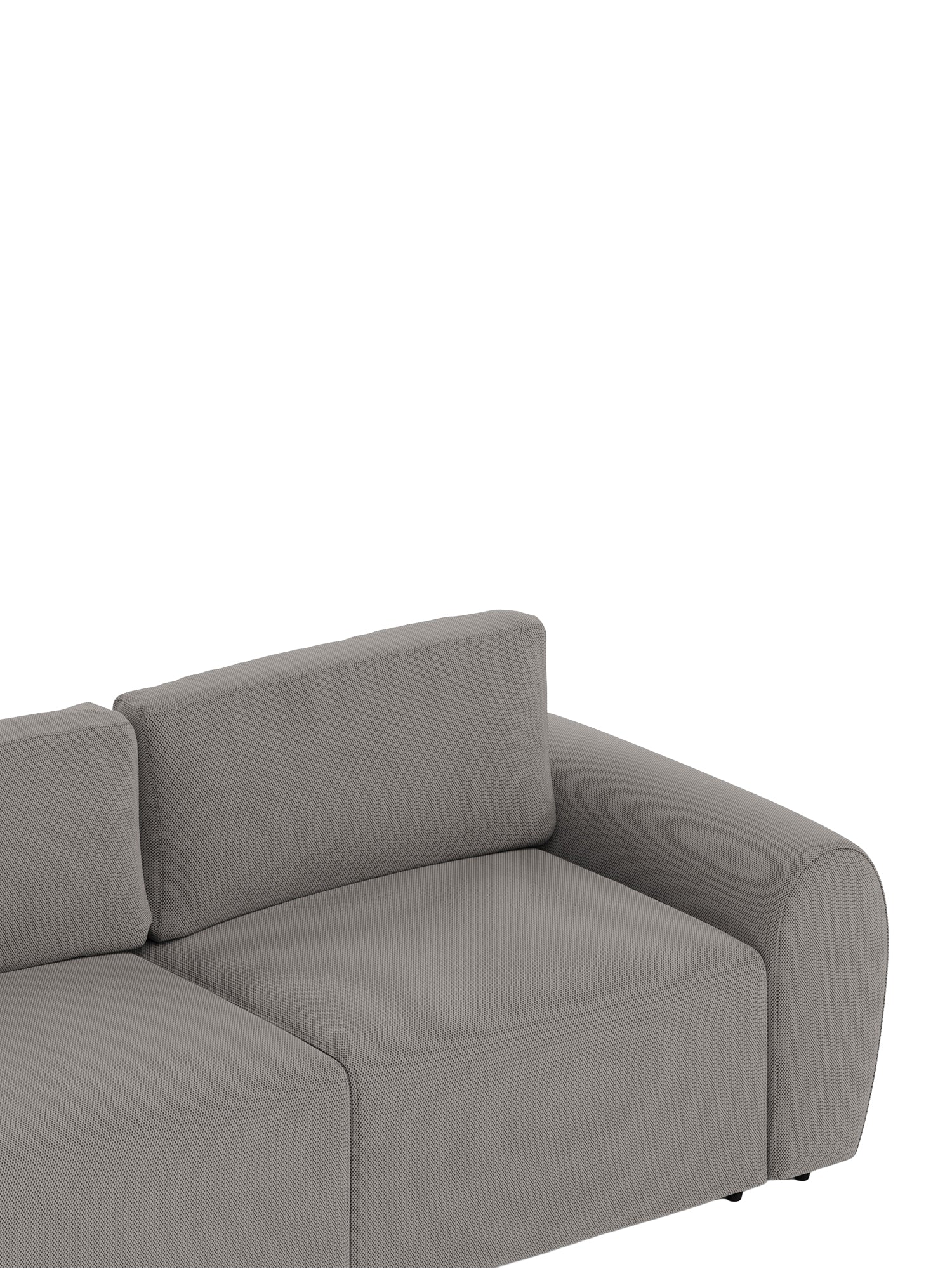 Nest Sofa 5 Seater with Pouf