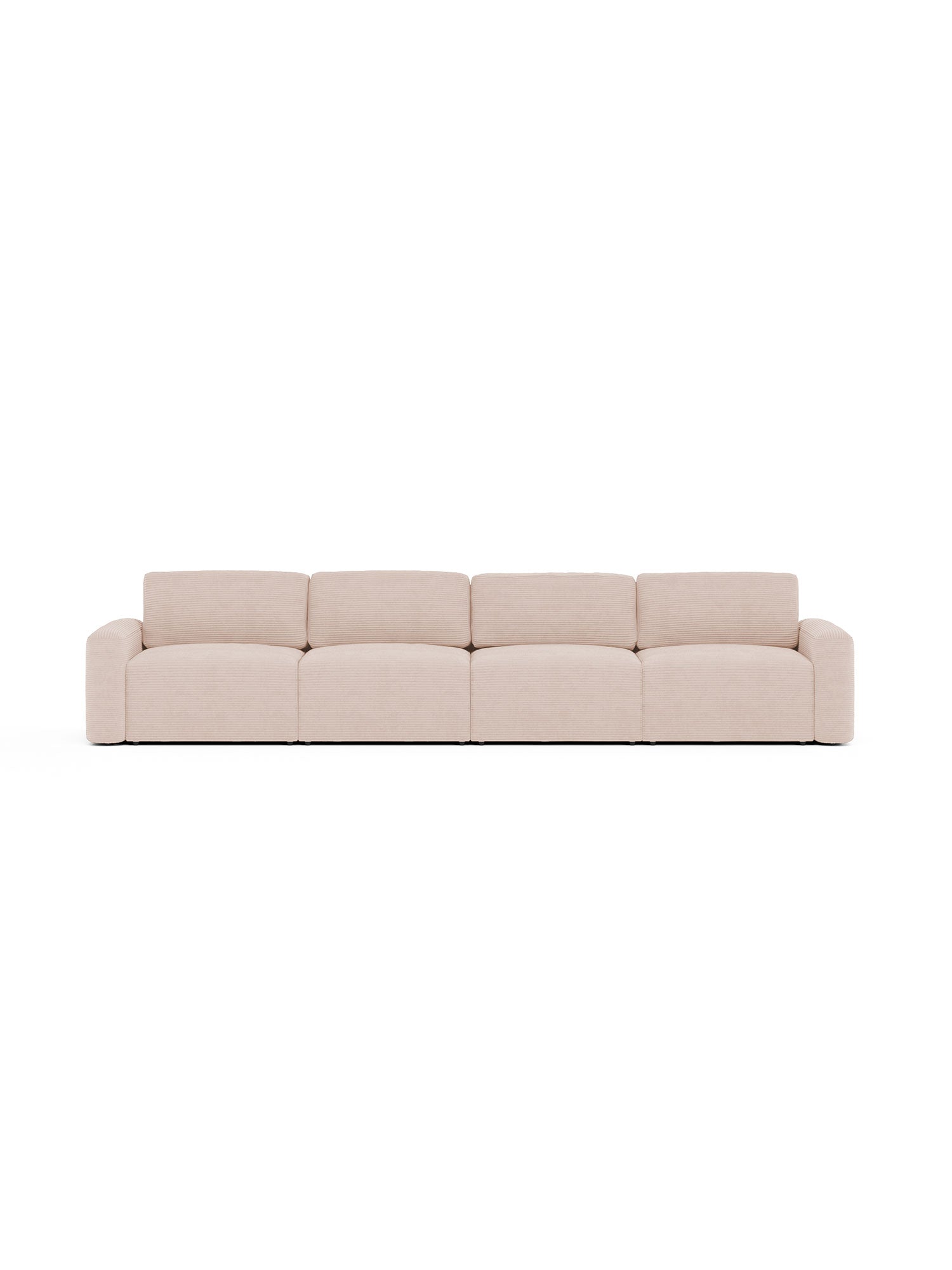 Loop Modern Sleeper Sofa 4 Seater Roseveil