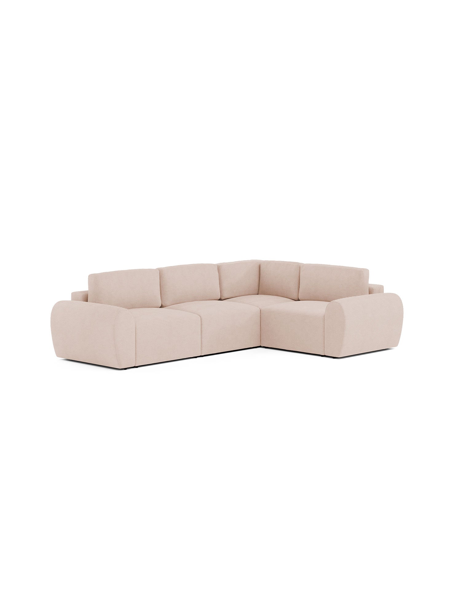 Nest Sectional Modular Sofa Bed 2 Seater Right Roseveil