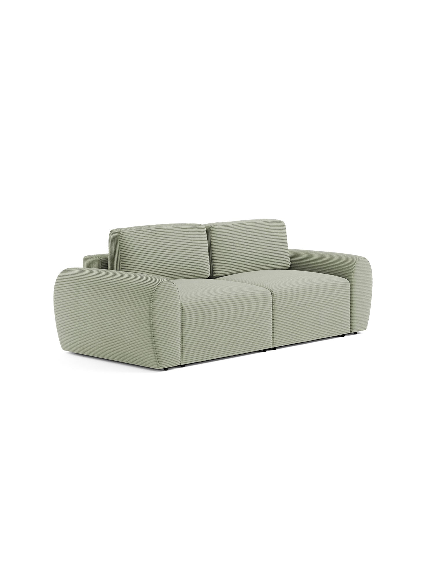 Nest Sofa Bed 3 Seater with Pouf