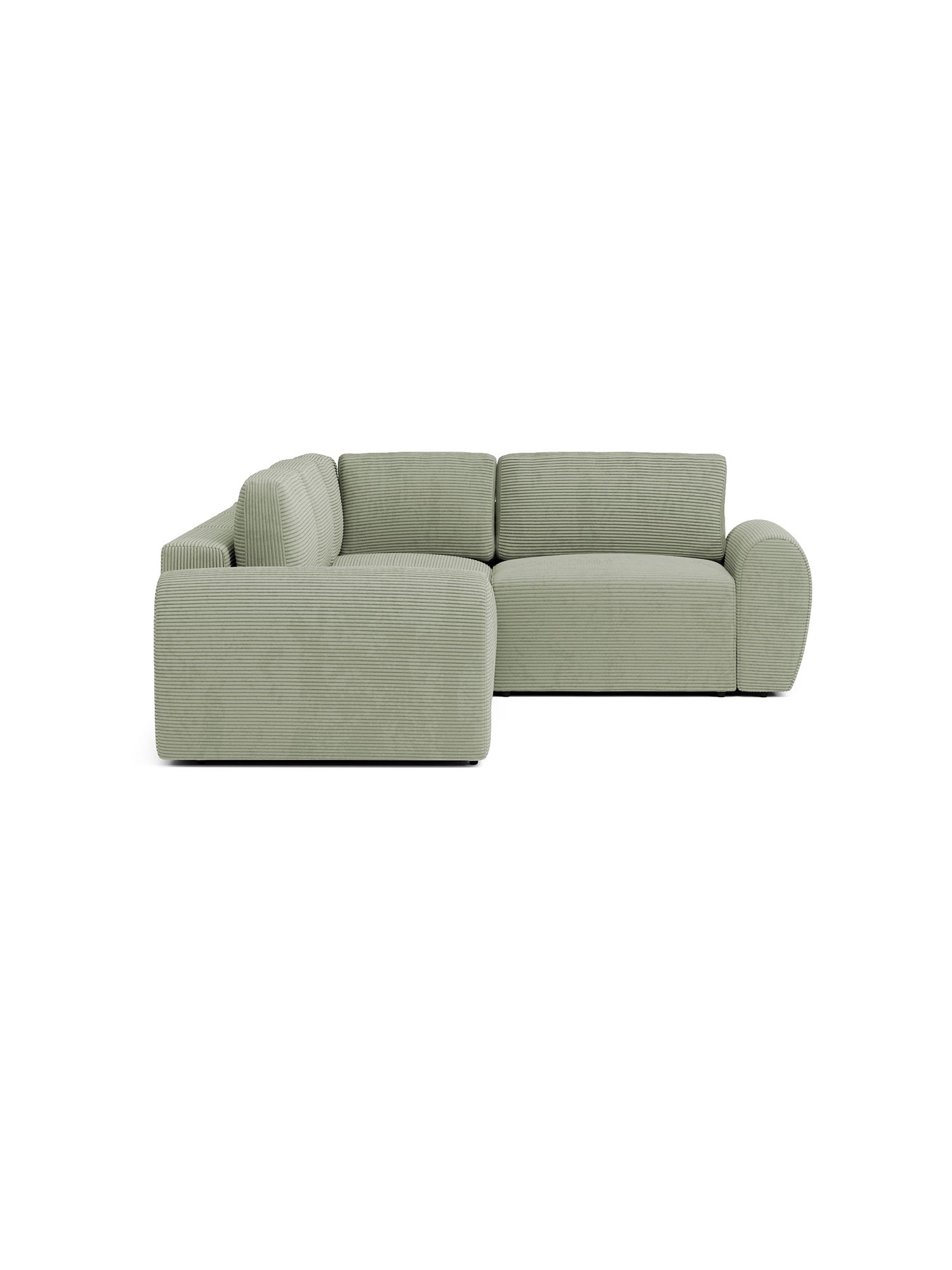 Nest Sectional Sofa Bed 3 Seater with Pouf