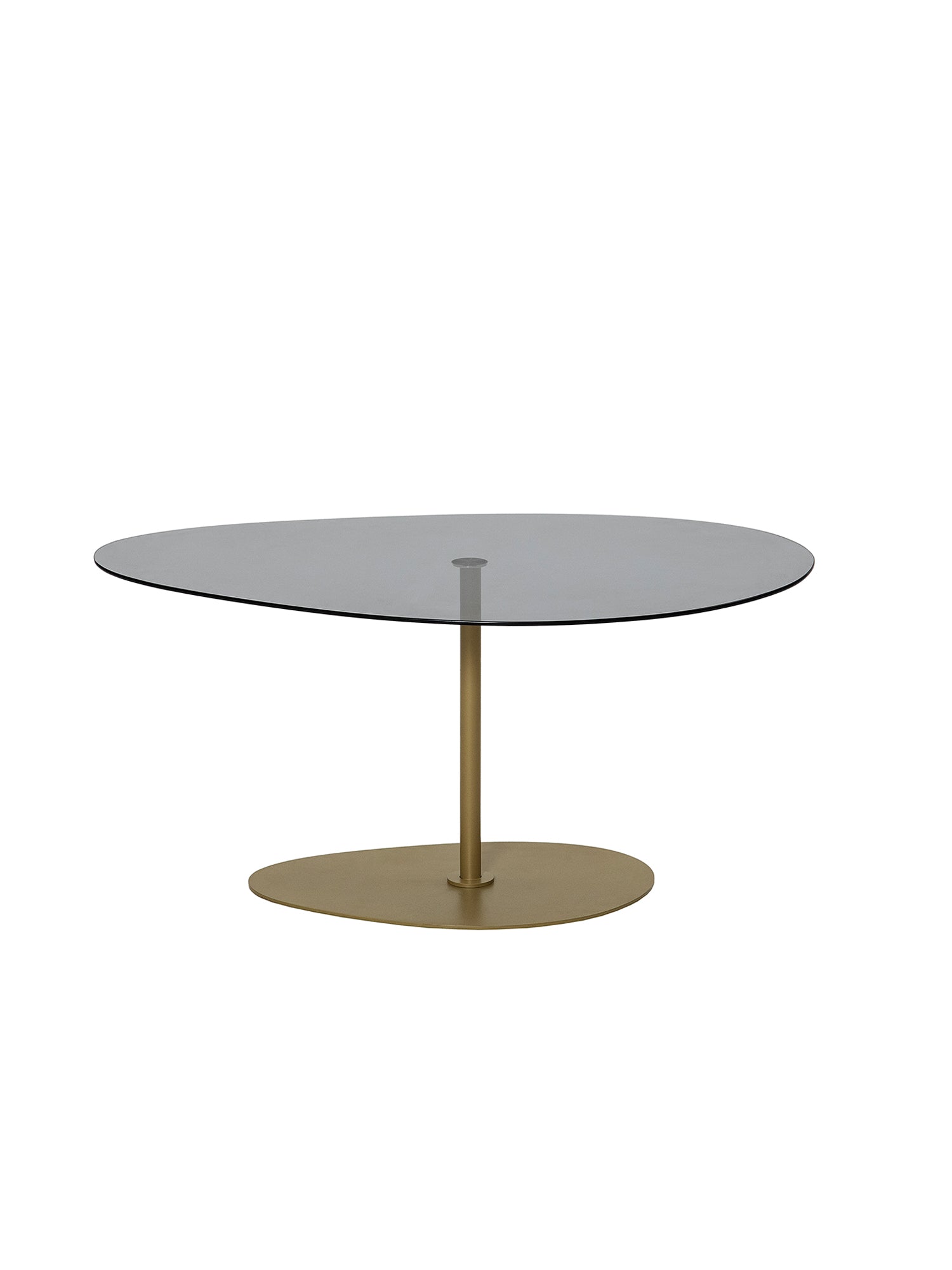 Porto Coffee Table Smoked Glass Gold4