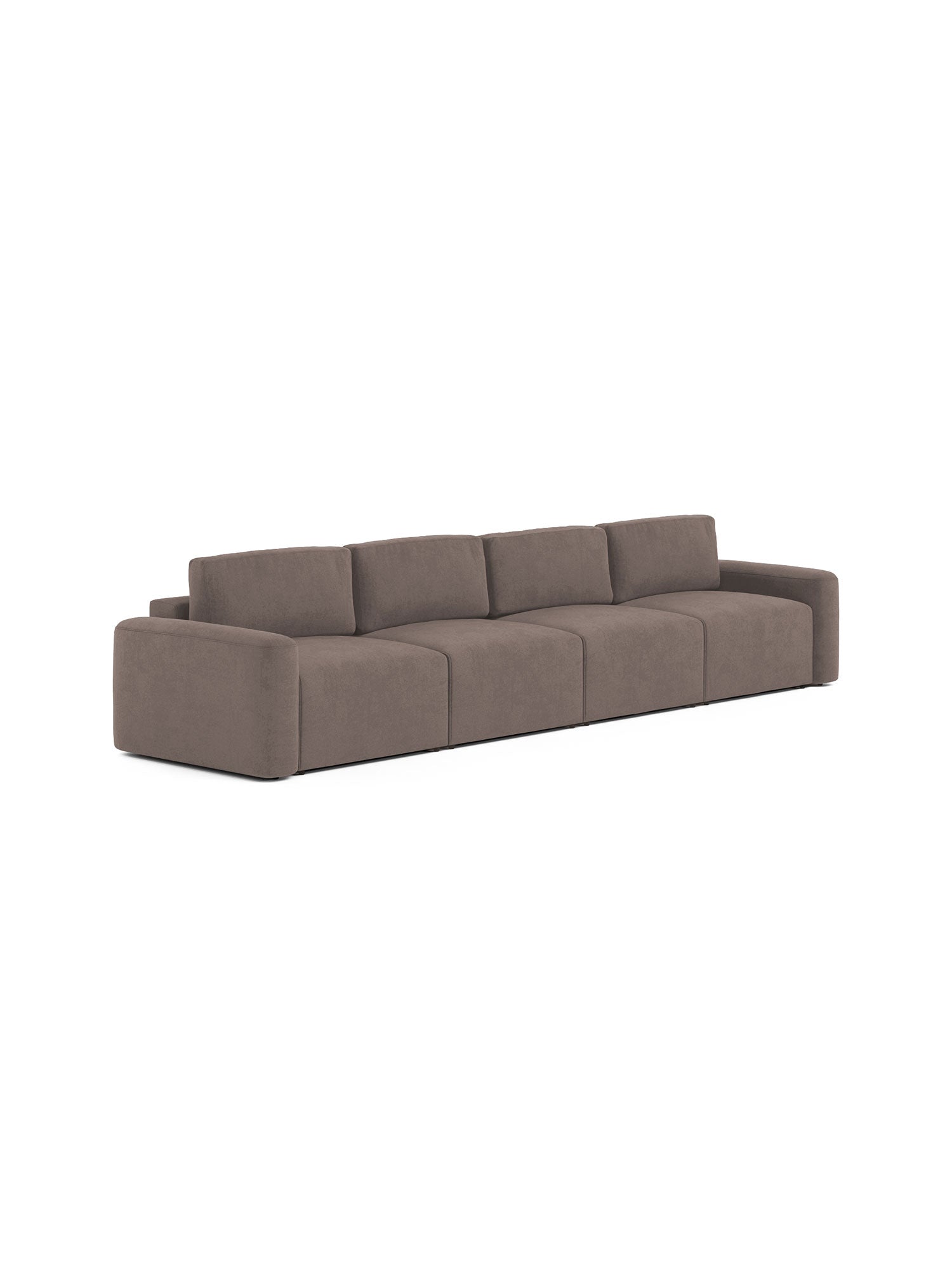 Loop Sofa 5 Seater with Pouf