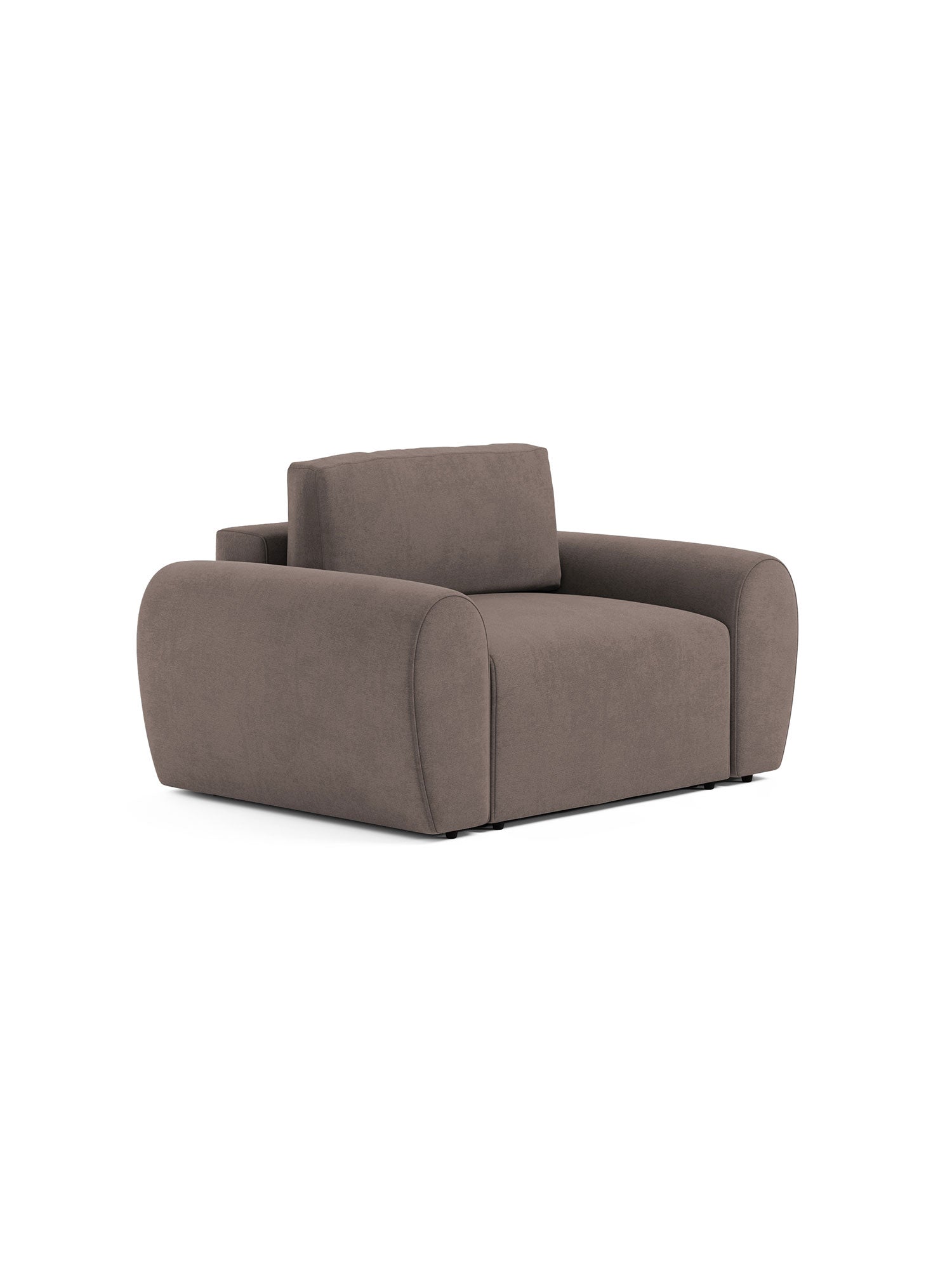 Nest Armchair with Pouf