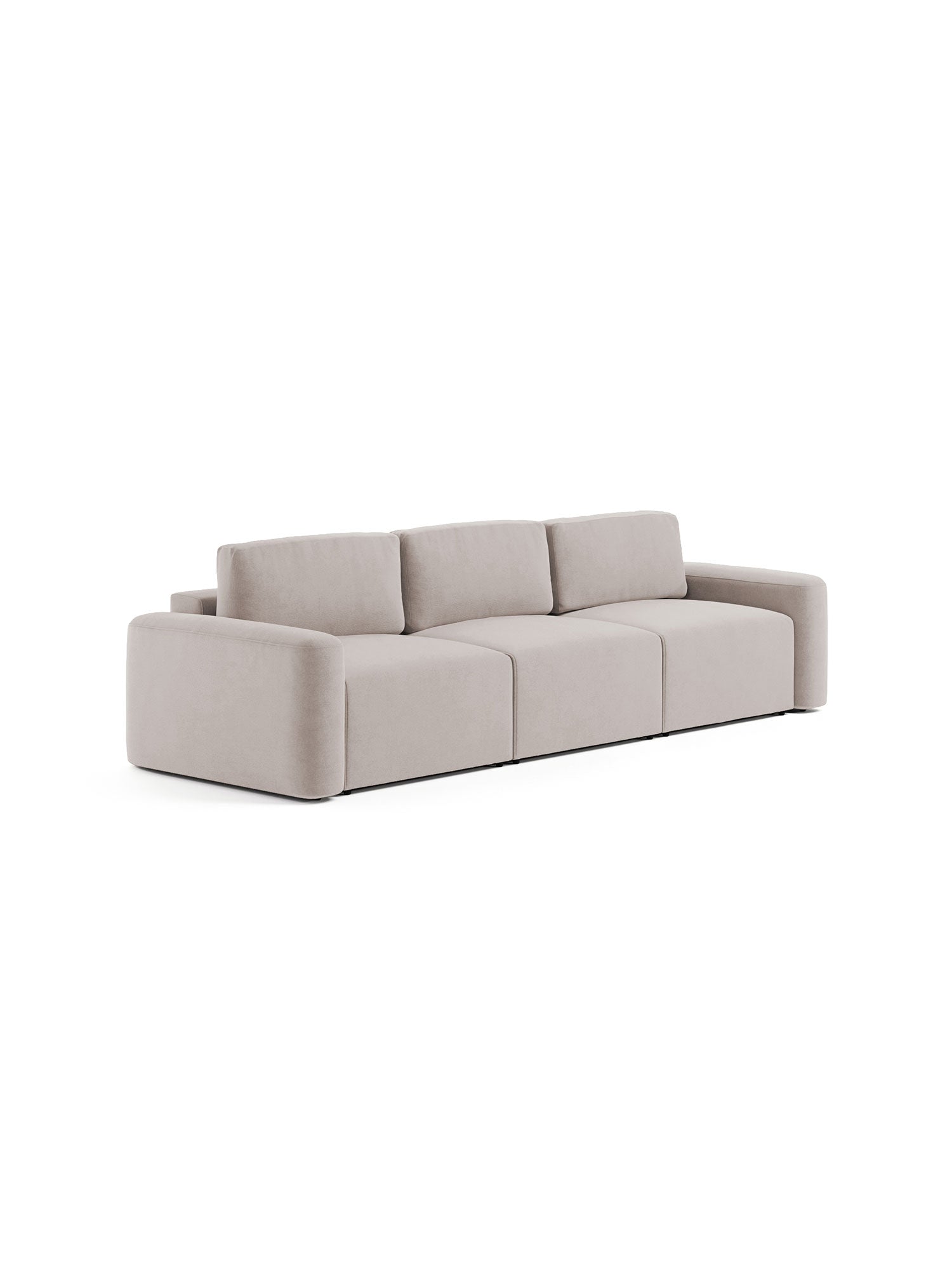 Loop Sofa 4 Seater with Pouf