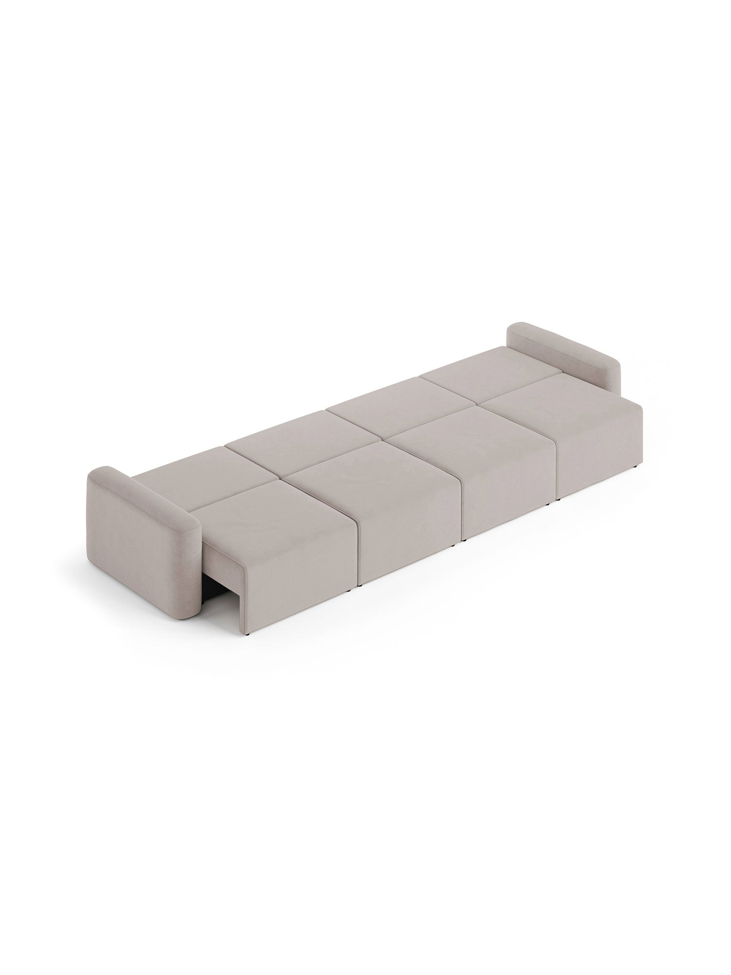 Loop Sofa Bed 5 Seater with Pouf