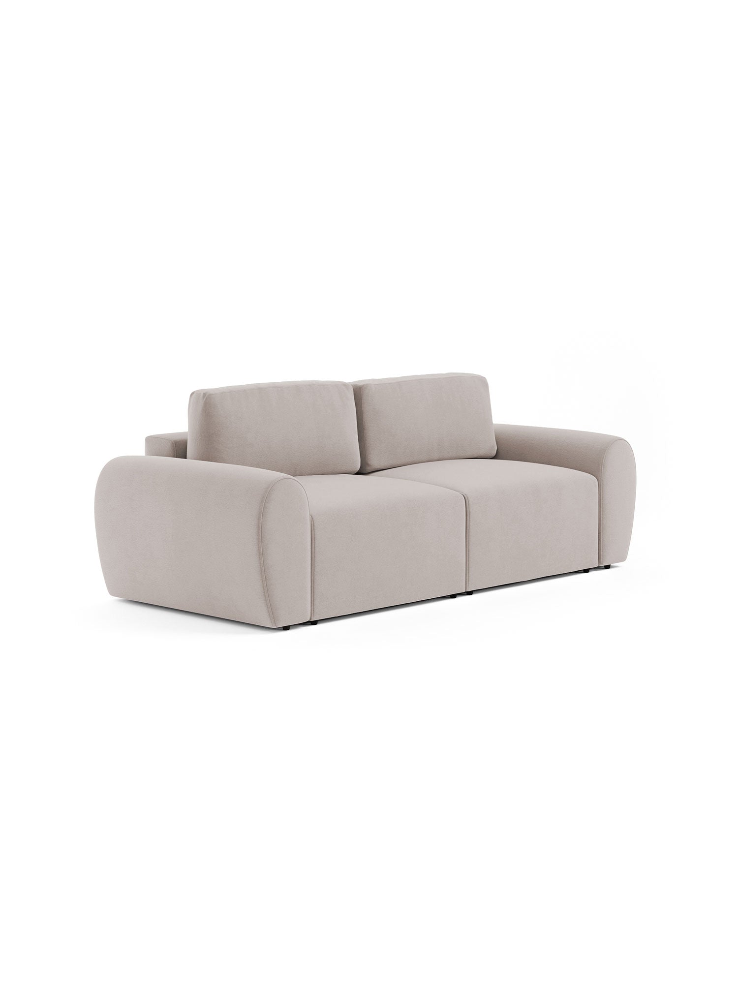 Nest Sofa 3 Seater with Pouf