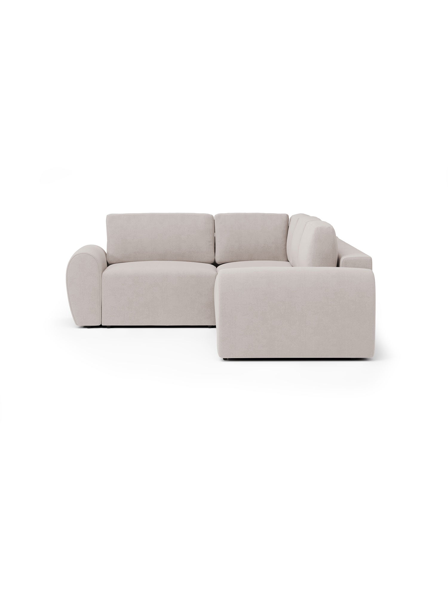 Nest Sectional Sofa 3 Seater with Pouf