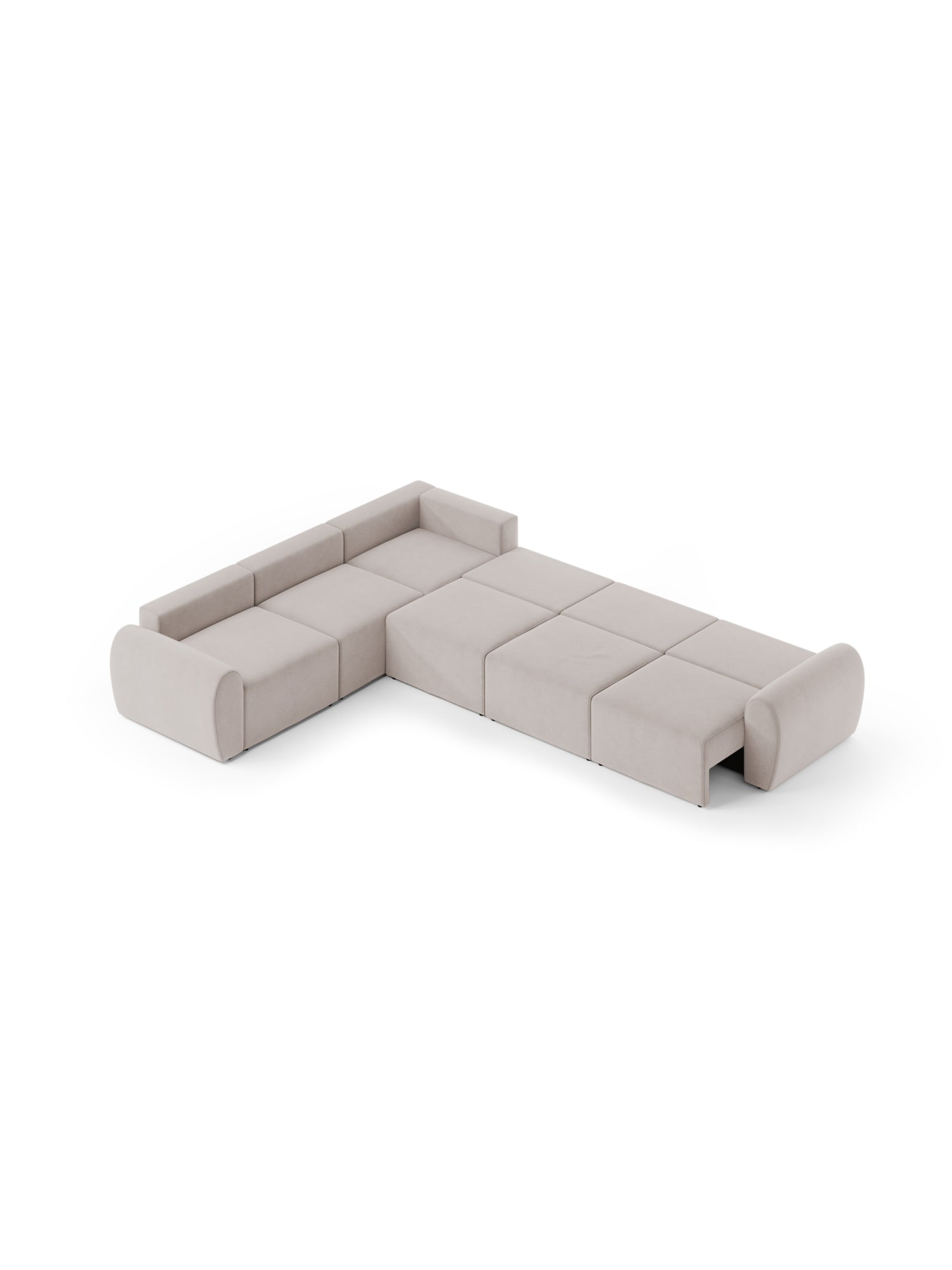 Nest Sectional Sofa Bed 4 Seater