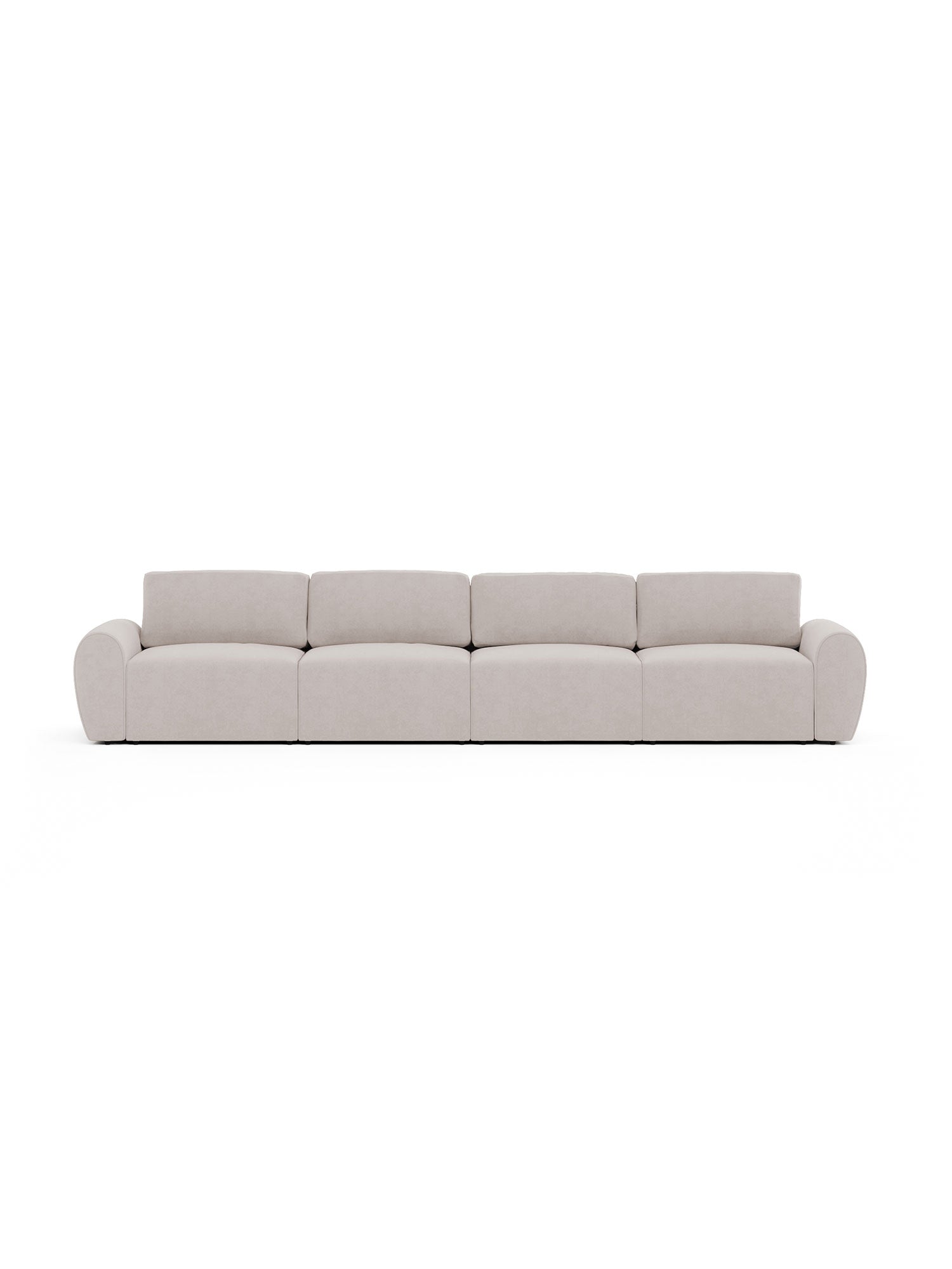 Nest Sofa 5 Seater with Pouf