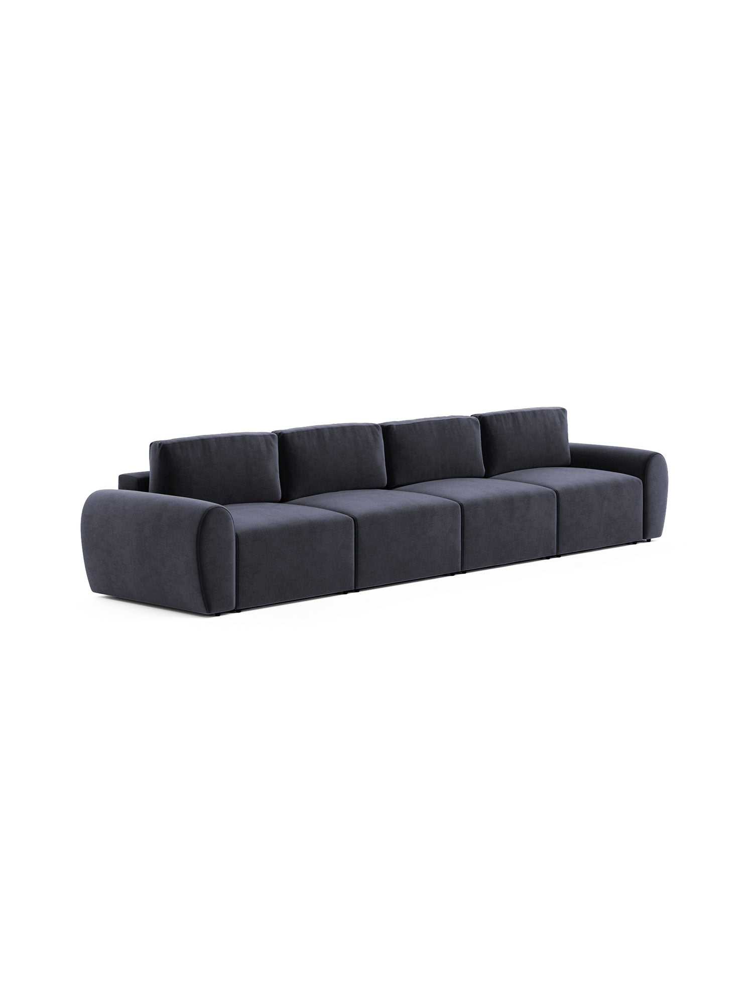Nest Sofa 5 Seater with Pouf