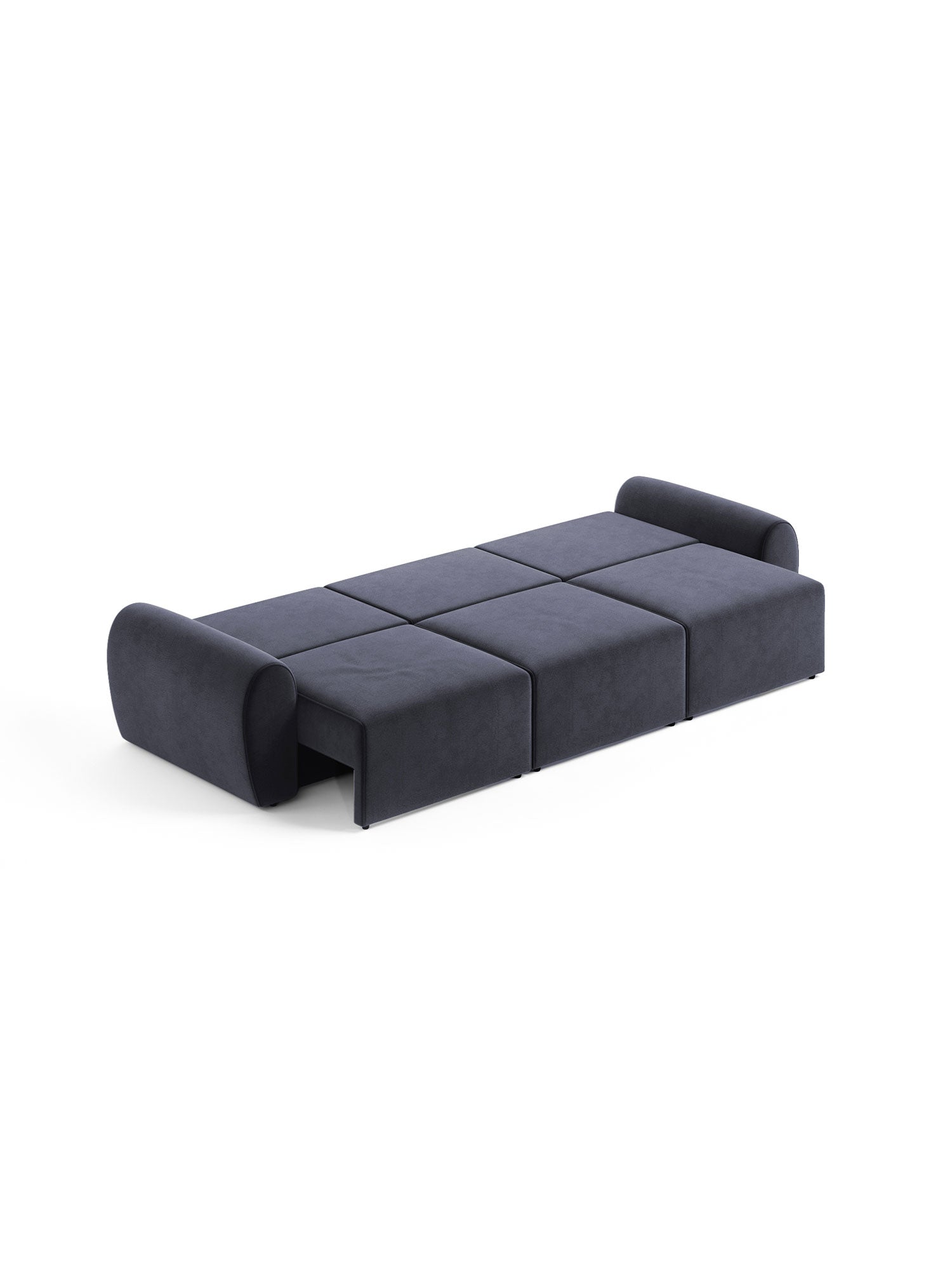 Nest Sofa Bed 4 Seater with Pouf