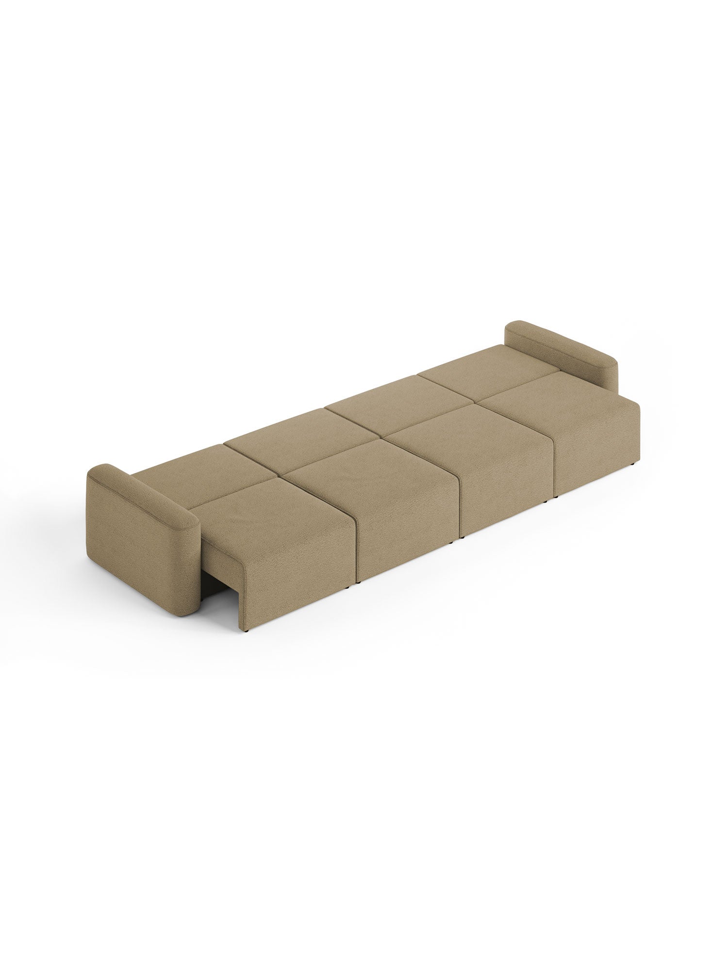 Loop Sofa Bed 5 Seater with Pouf