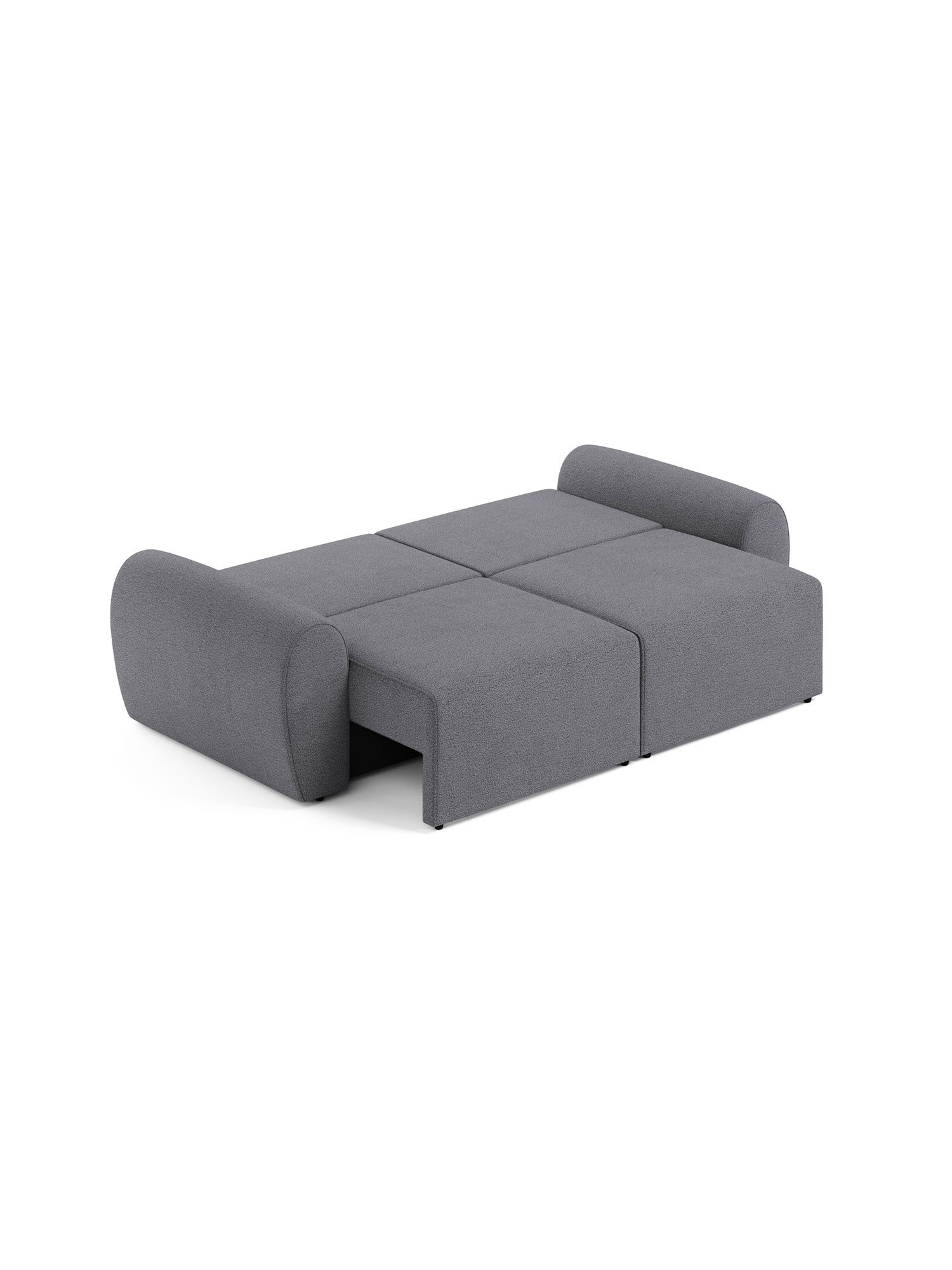 Loop Sofa Bed 3 Seater with Pouf