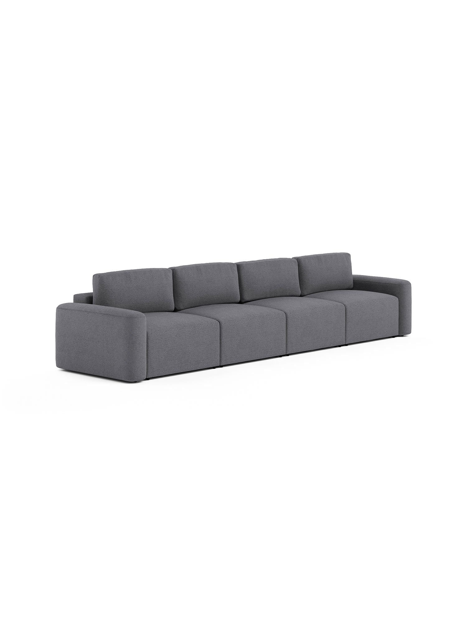 Loop Sofa 5 Seater with Pouf