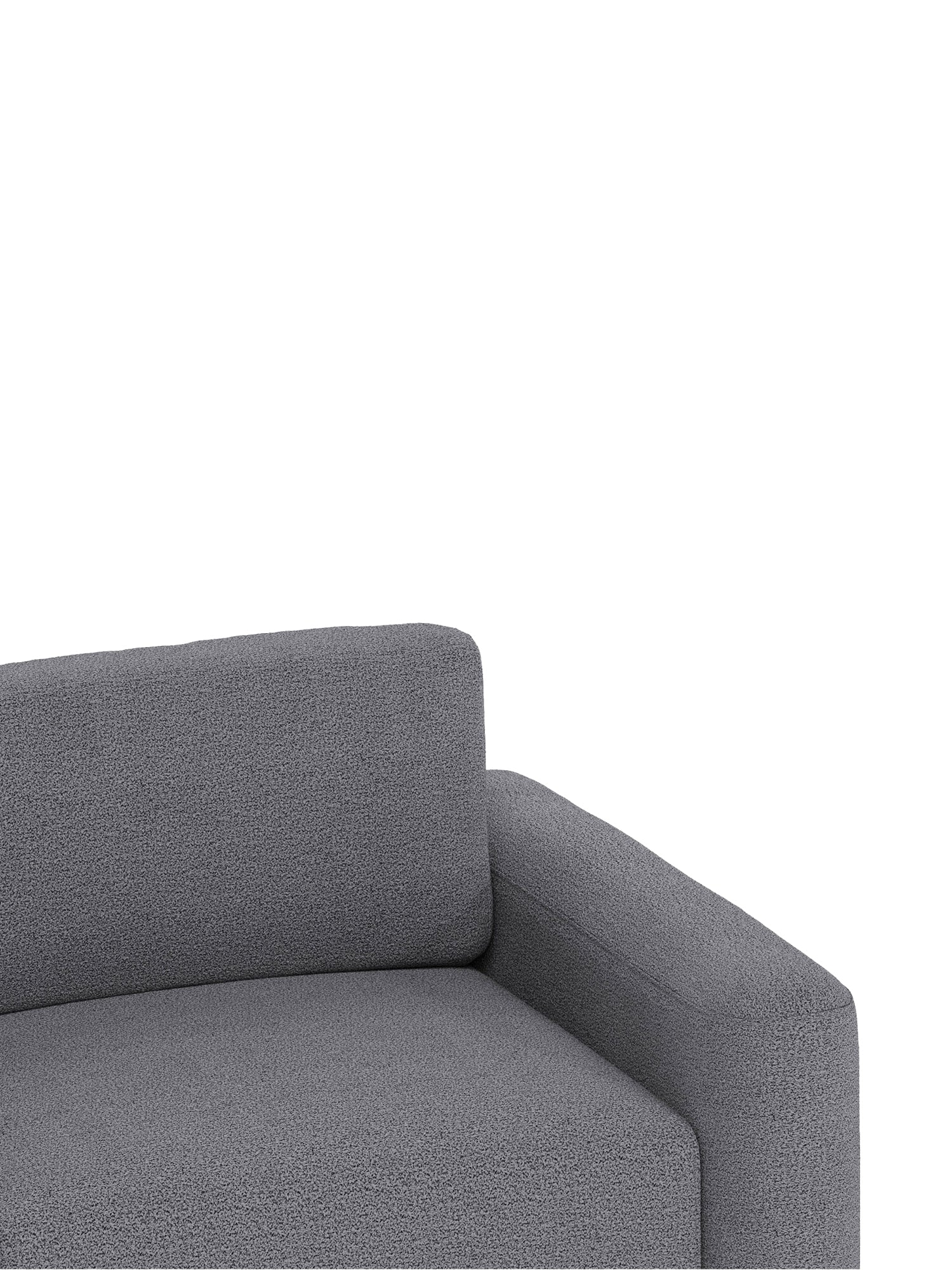 Loop Sofa 5 Seater with Pouf