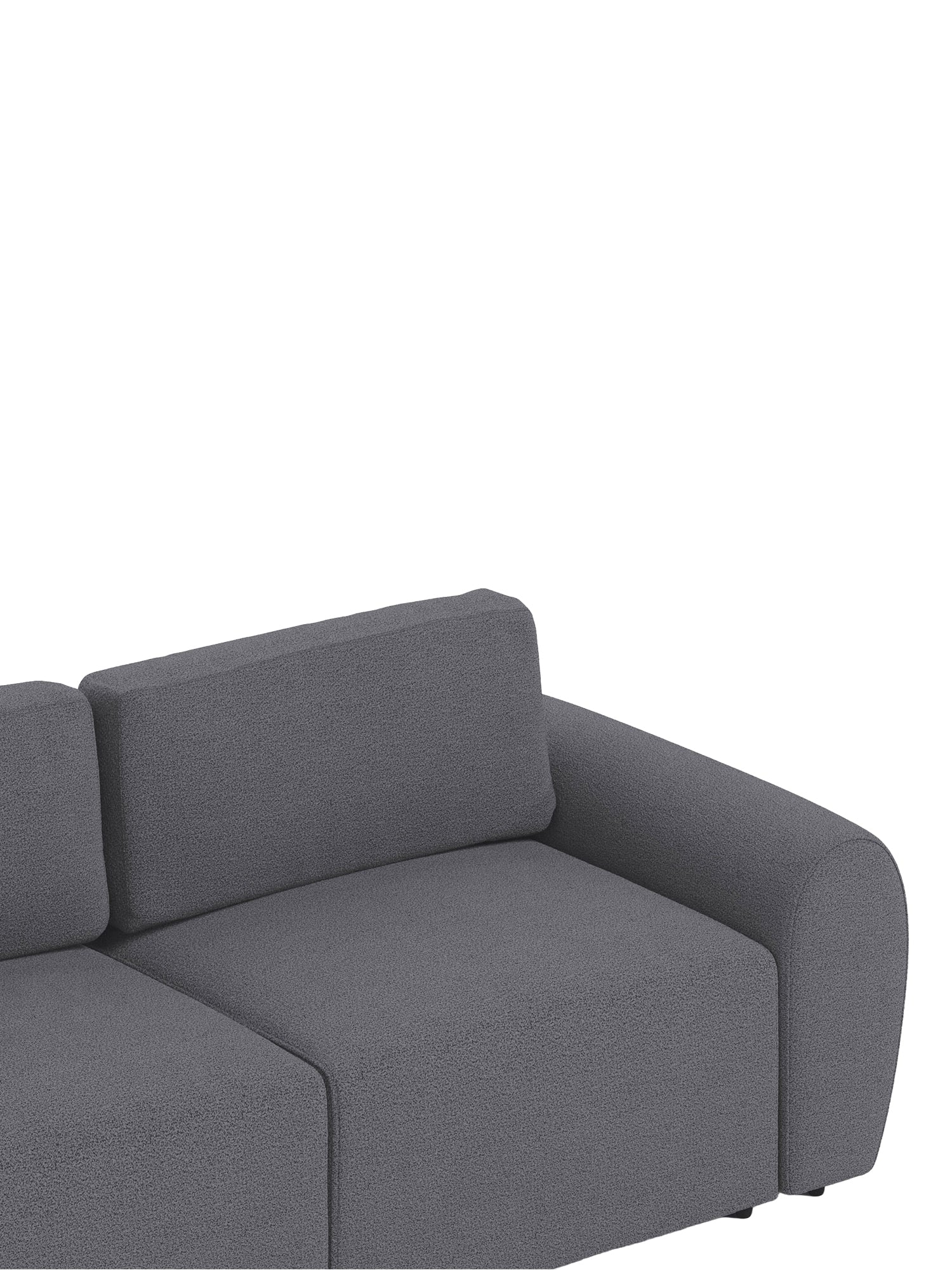 Nest Sofa Bed 4 Seater with Pouf