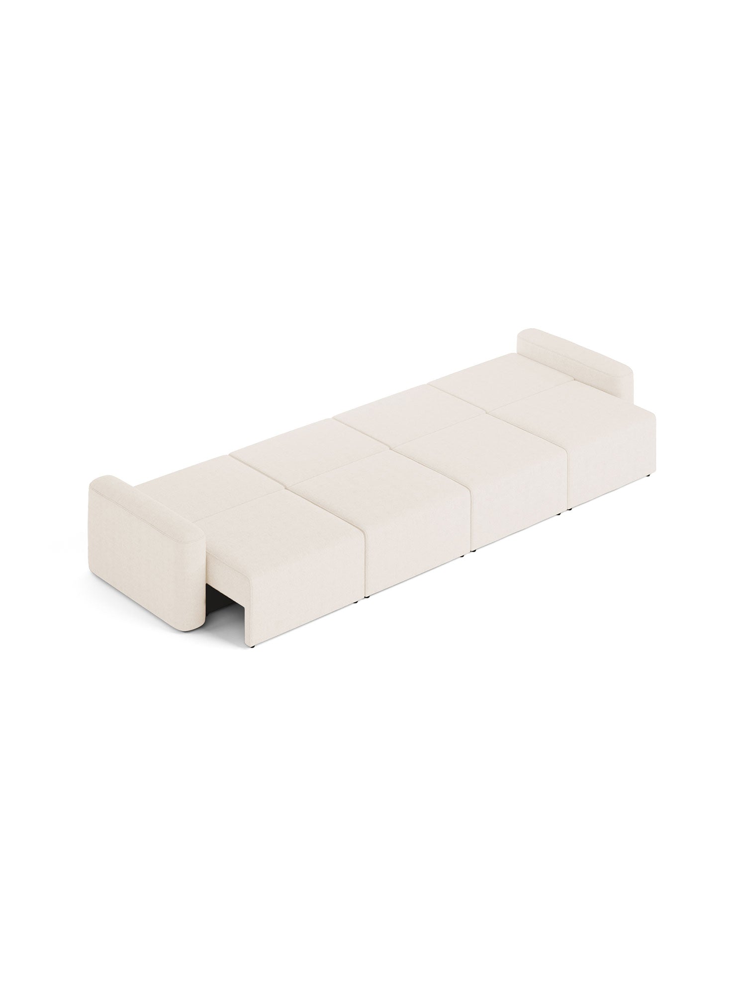 Loop Sofa Bed 5 Seater with Pouf