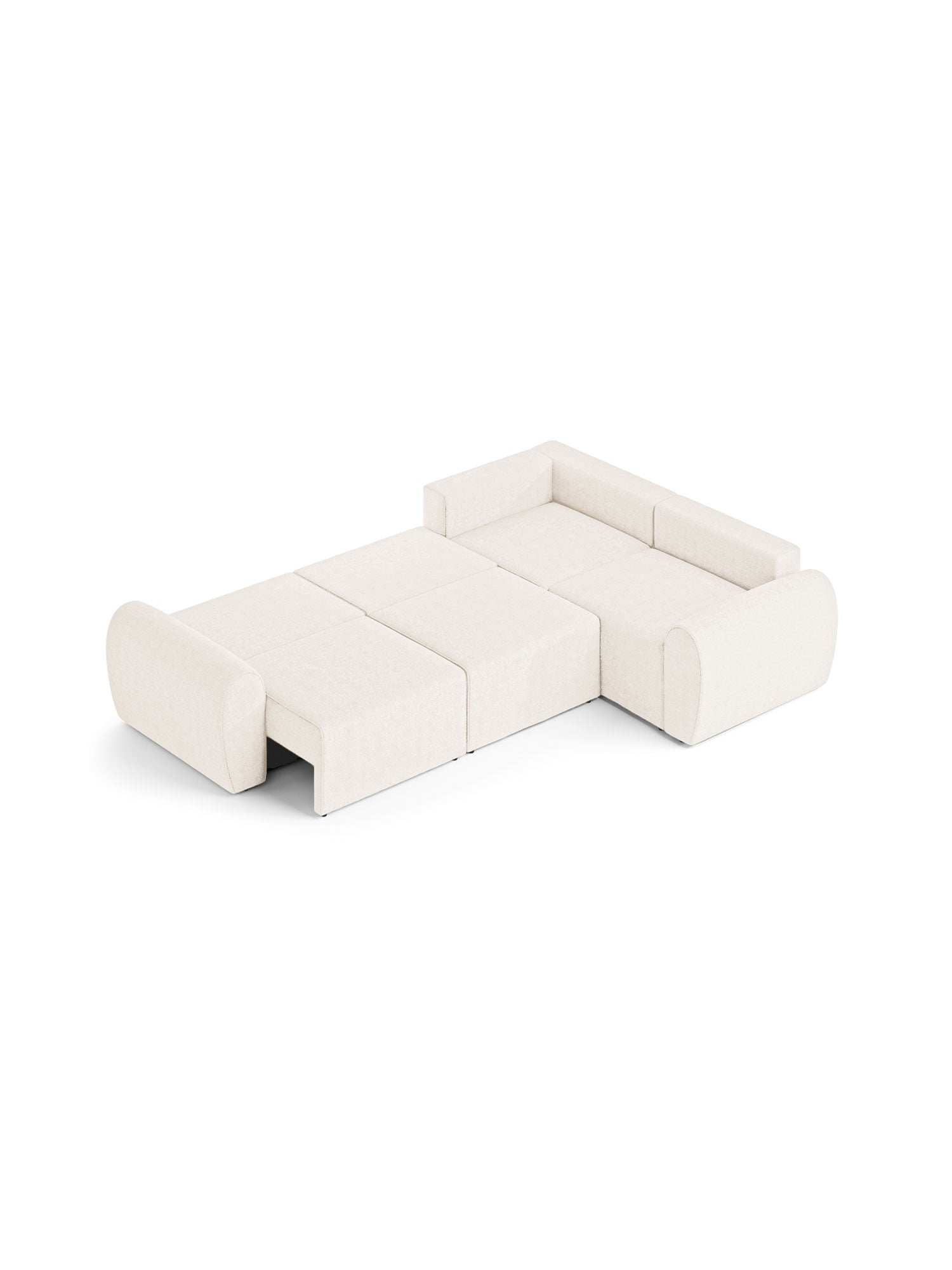 Nest Sectional Sofa Bed 3 Seater