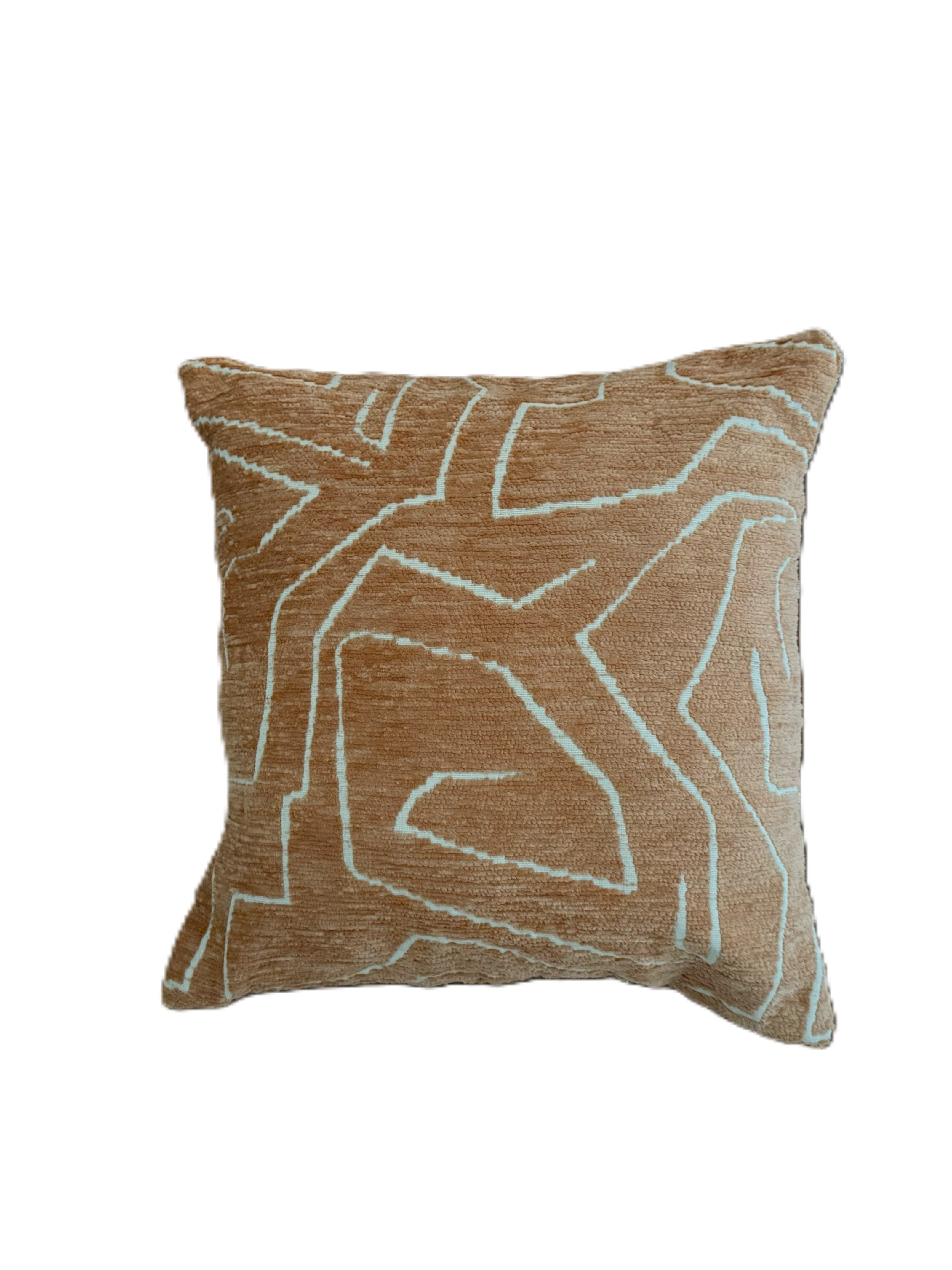 Bohemian Orange Pillow Cover
