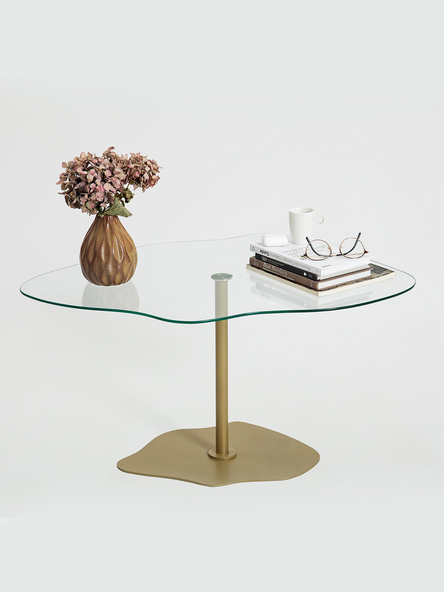 Dior Gold Coffee Table Clear Glass8