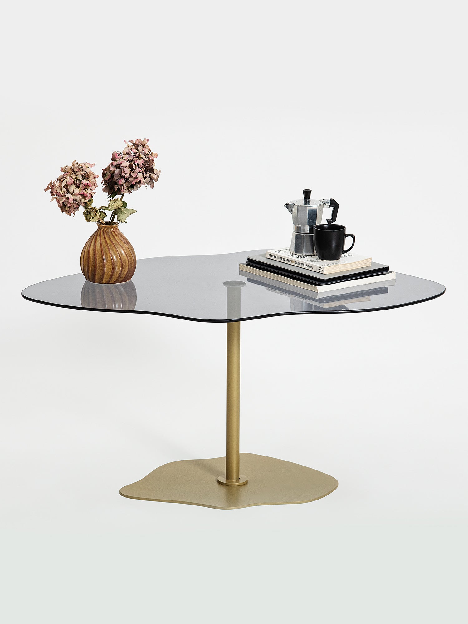 Dior Gold Coffee Table Smoked Glass4