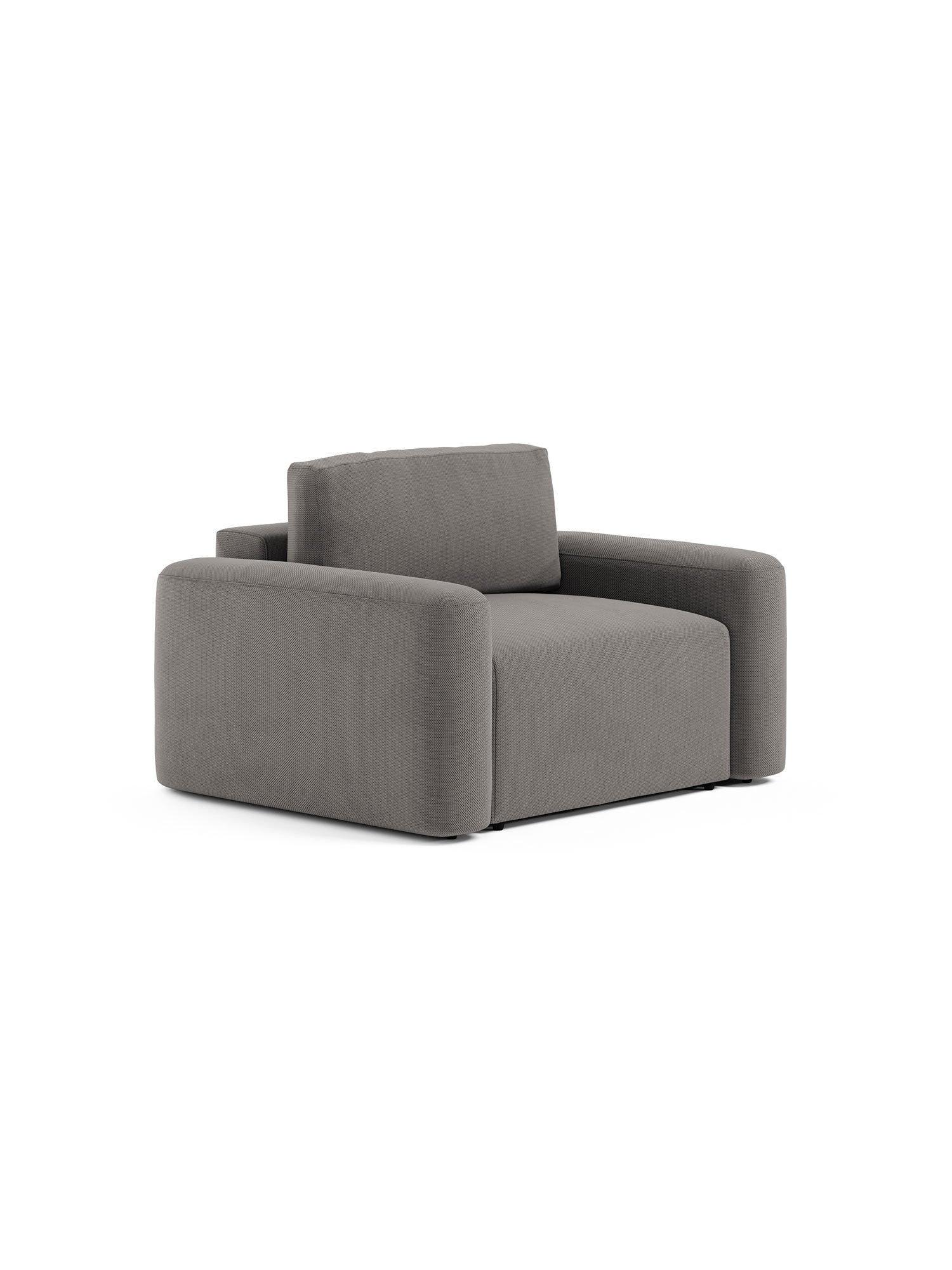 Loop Sleeper Armchair with Pouf