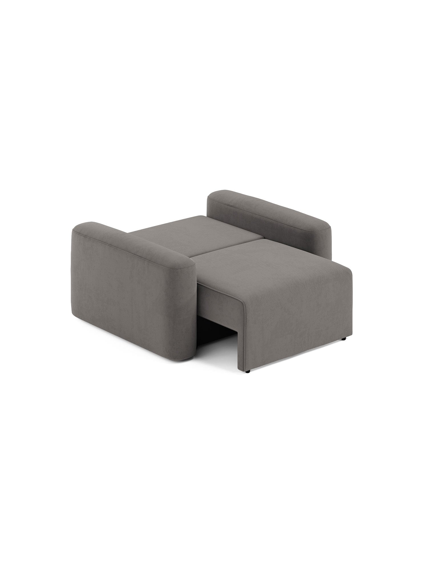 Loop Sleeper Armchair with Pouf