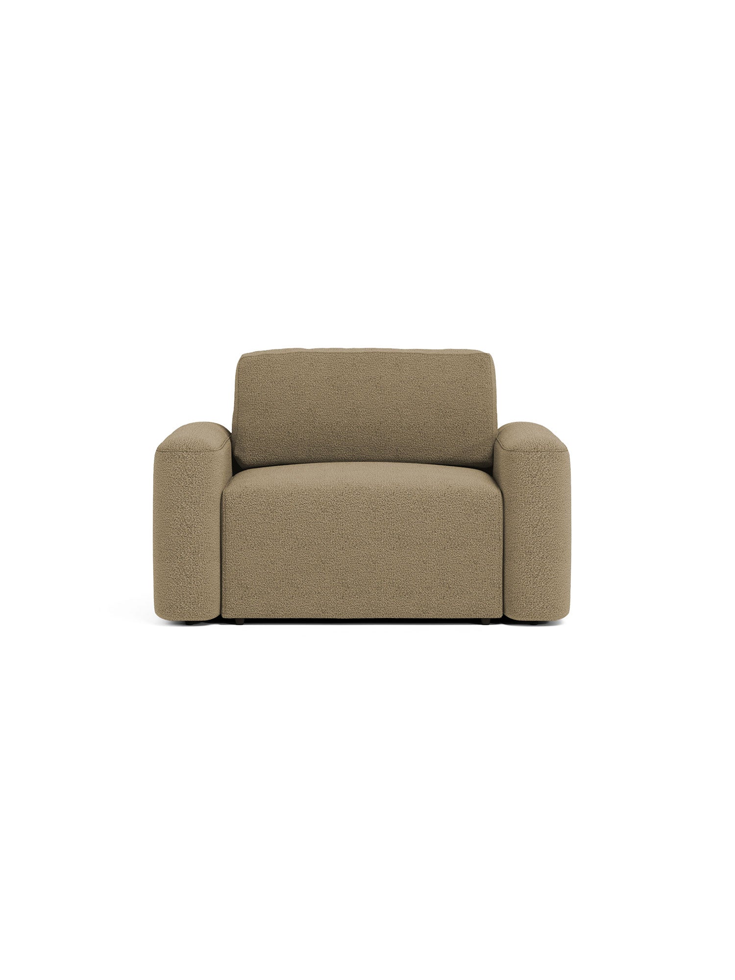 Loop Sleeper Armchair Teddy Green