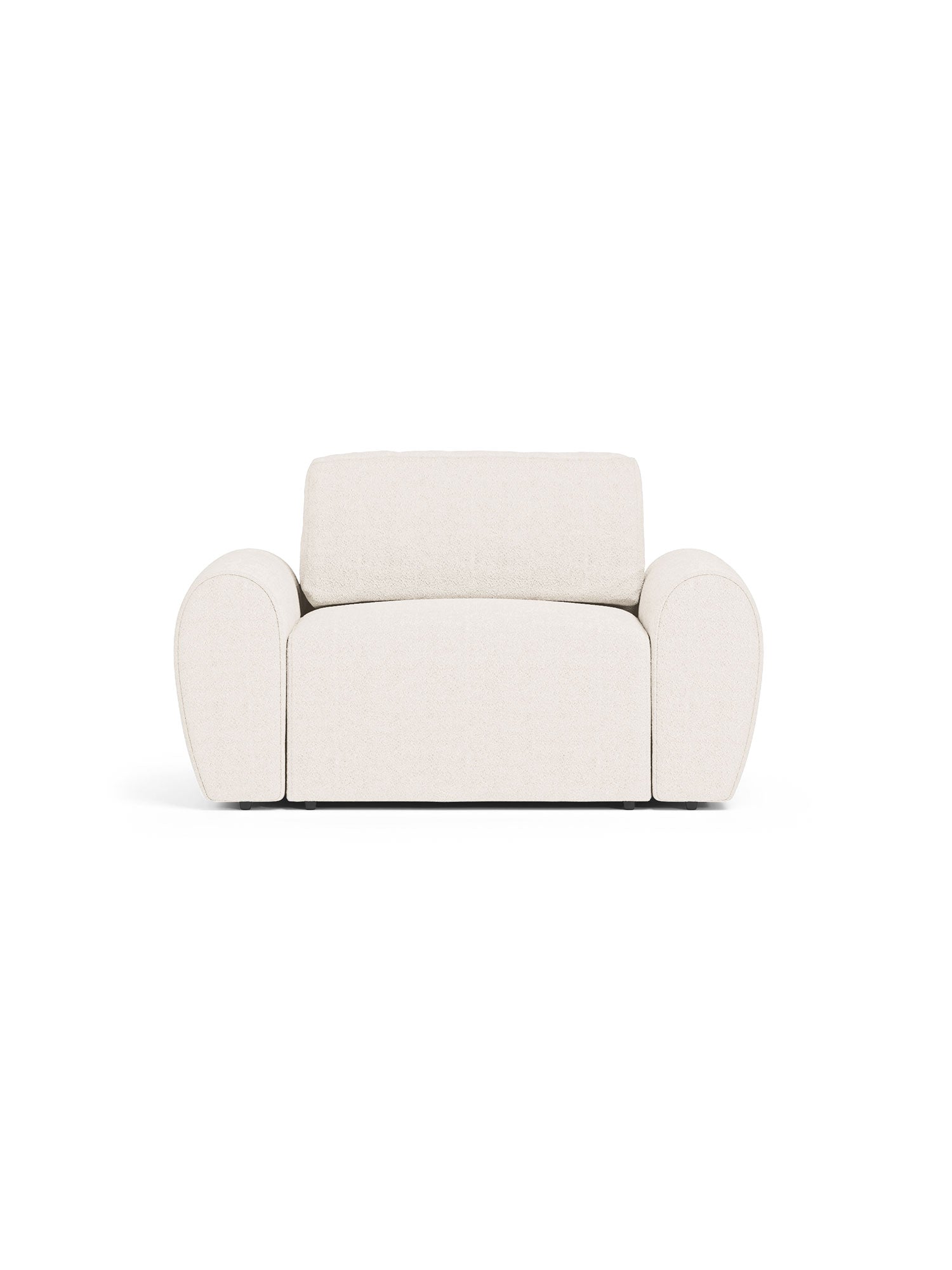 Nest Armchair Teddy Cream
