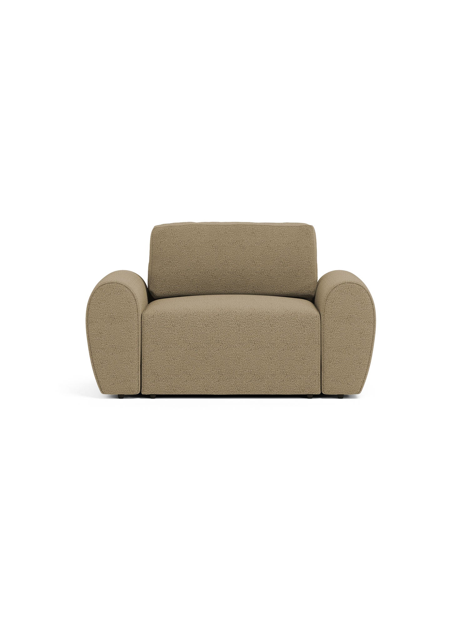 Nest Armchair Teddy Green