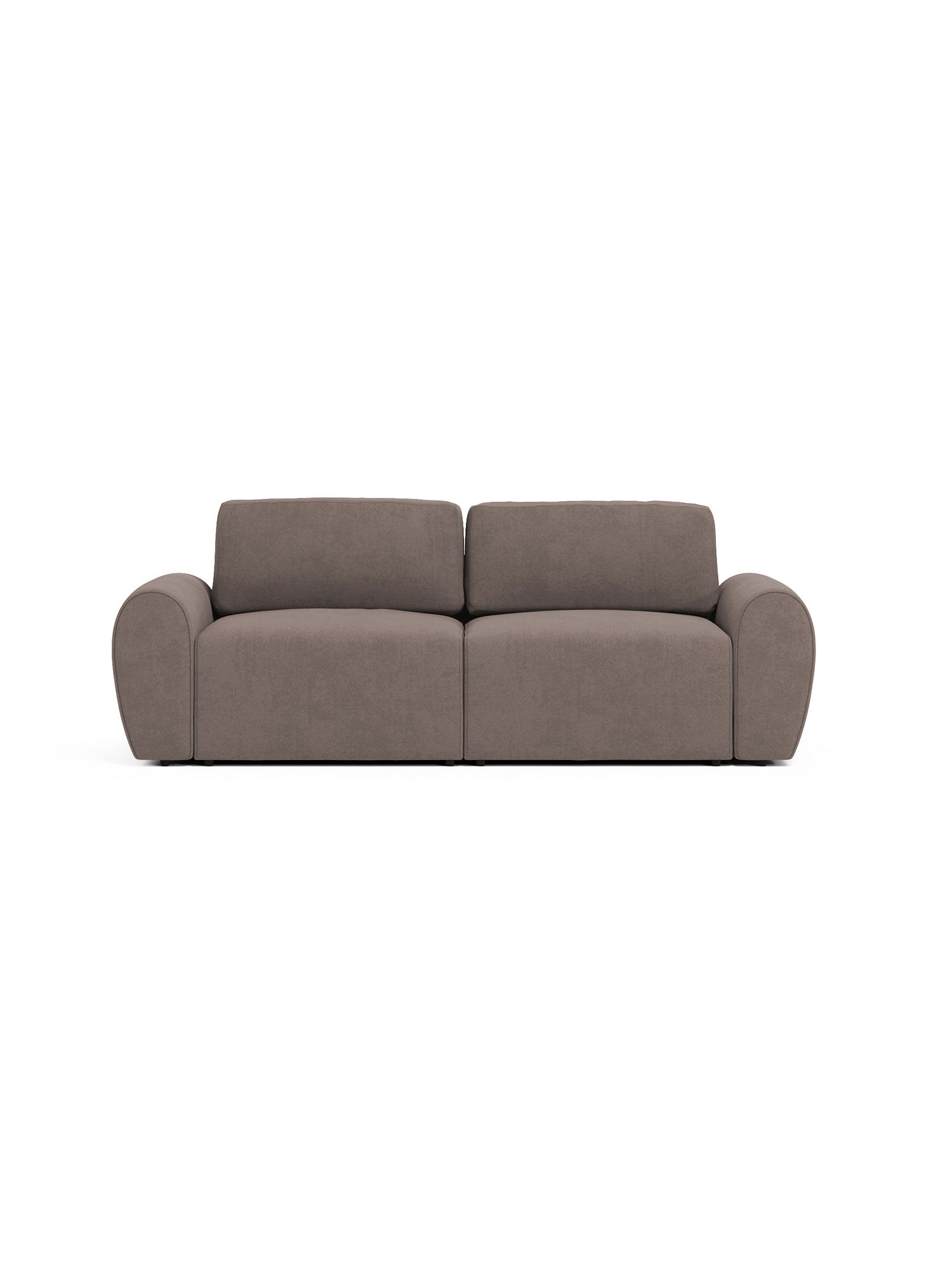 Nest Modular Sofa Bed 2 Seater Espresso