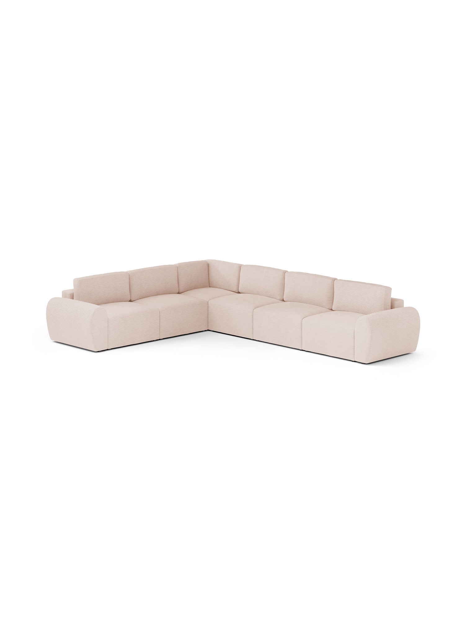 Nest Sectional Modular Sofa Bed 3 Seater Roseveil1