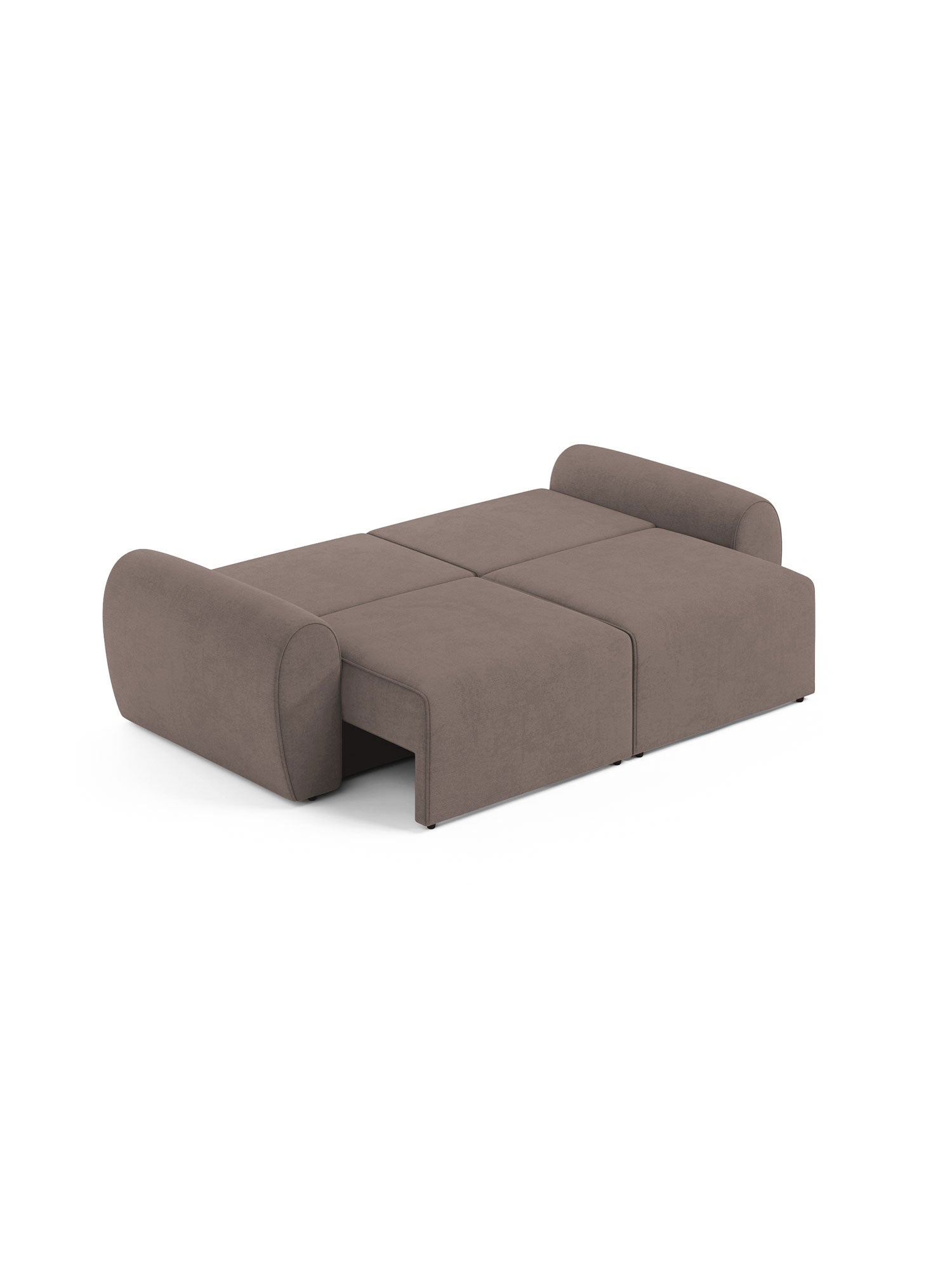 Nest Sofa Bed 3 Seater with Pouf