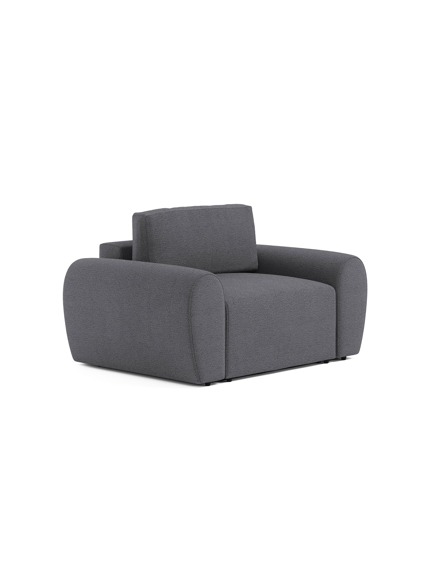 Nest Armchair with Pouf