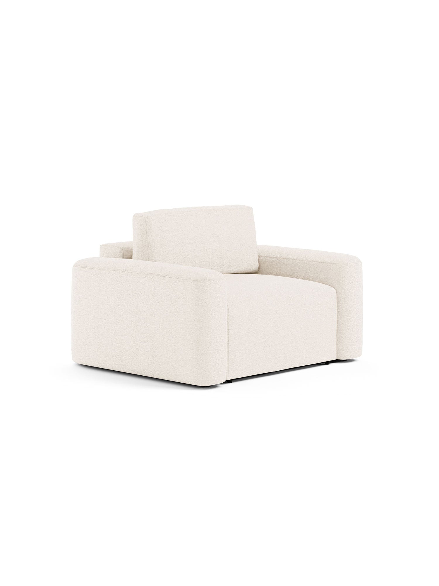 Loop Sleeper Armchair with Pouf